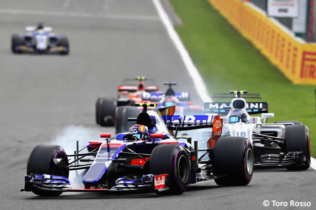 Carlos Sainz - Toro Rosso - GP Bélgica 2017 - Carrera