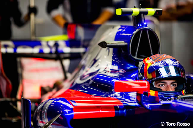 Carlos Sainz - Toro Rosso - Entrenamientos - GP Bélgica 2017