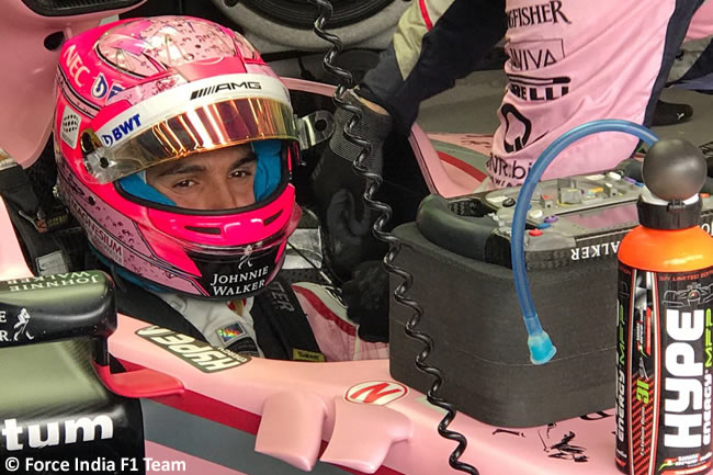 Esteban Ocon - Force India - GP Bélgica 2017 - Carrera