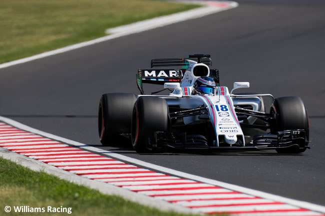 Lance Stroll - Williams - Test temporada Hungría - Día 1