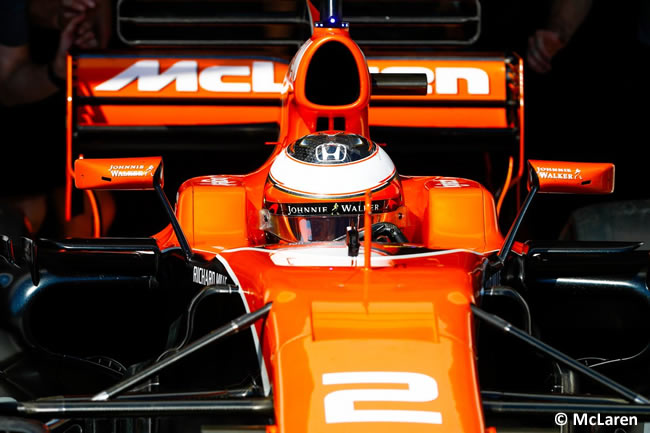 Stoffel Vandoorne - McLaren - Test temporada Hungría - Día 1