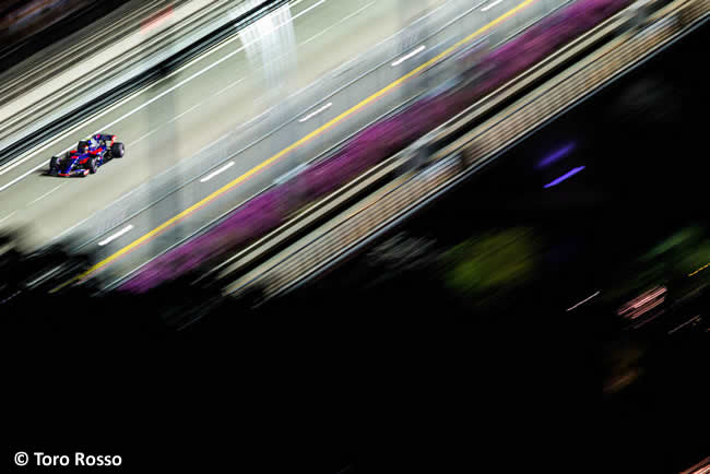 Carlos Sainz - Scuderia Toro Rosso - Calificación GP Singapur 2017