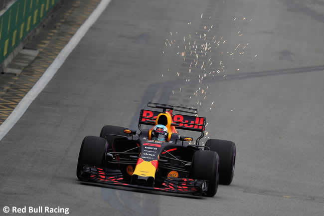 Daniel Ricciardo - Red Bull Racing - GP Singapur 2017 - Entrenamientos