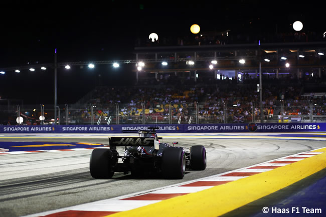 Haas F1 - Calificación GP Singapur 2017