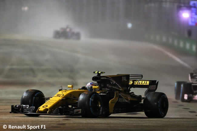 Jolyon Palmer - Renault Sport - Carrera - GP Singapur 2017