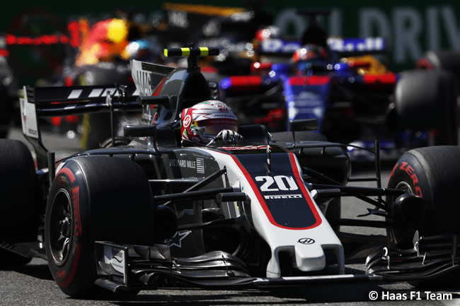 Kevin Magnussen - Haas - Carrera - GP Italia 2017