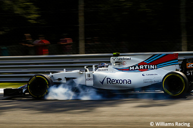 Lance Stroll - Williams - Carrera - GP Italia 2017