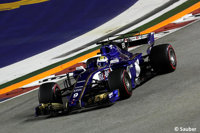 Marcus Ericsson - Sauber - Calificación GP Singapur 2017