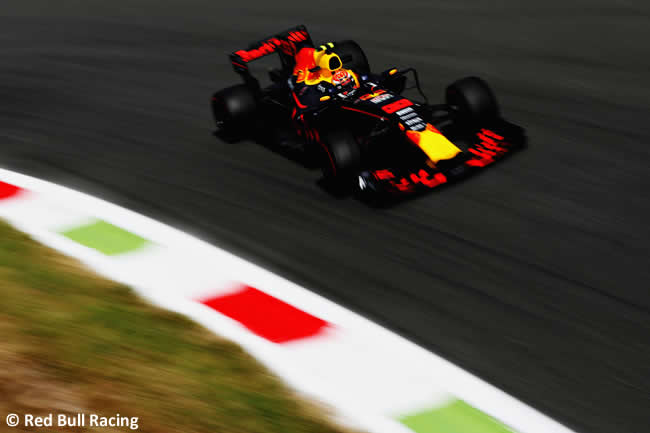 Max Verstappen - Red Bull Racing - GP Italia 2017 - Entrenamientos