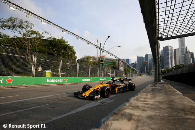 Nico Hulkenberg - Renault Sport - GP Singapur 2017 - Entrenamientos