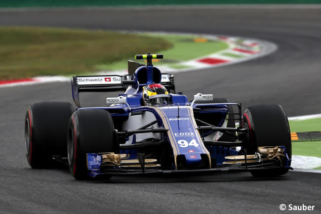 Pascal Wehrlein - Sauber - GP Italia 2017 - Entrenamientos