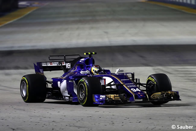 Pascal Wehrlein - Sauber - GP Singapur 2017 - Entrenamientos