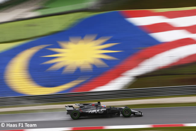 Romain Grosjean - Haas - GP Malasia 2017 - Entrenamientos