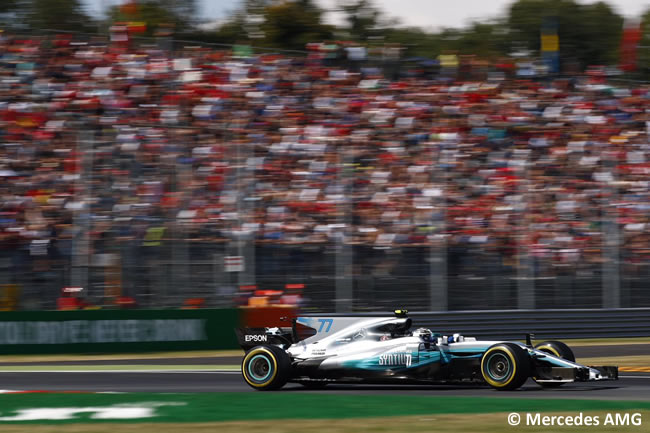 Valtteri Bottas - Mercedes AMG - GP Italia 2017 - Entrenamientos