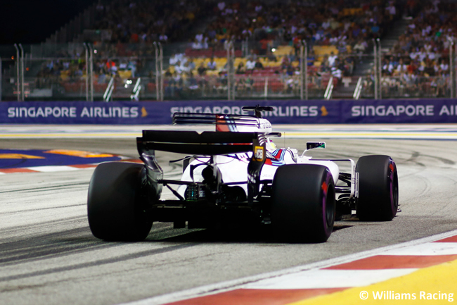 Williams - Calificación GP Singapur 2017