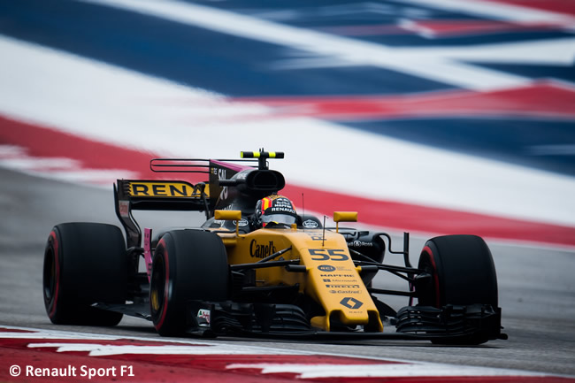 Carlos Sainz - Renault - Entrenamientos Libres - GP Estados Unidos 2017