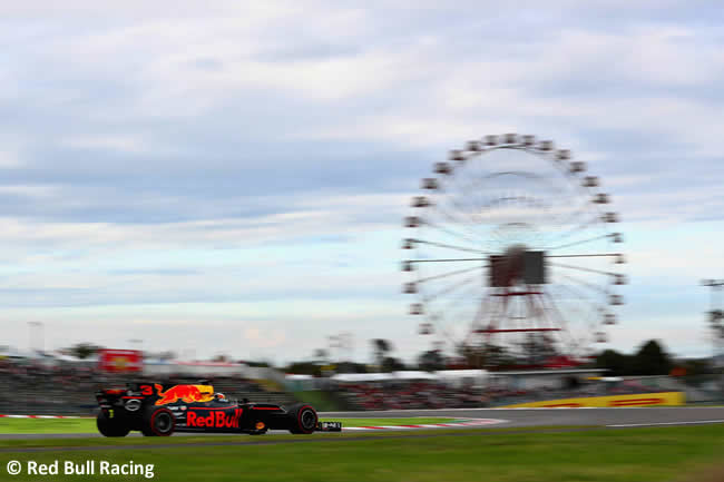 Daniel Ricciardo - Red Bull Racing - Calificación GP Japón 2017