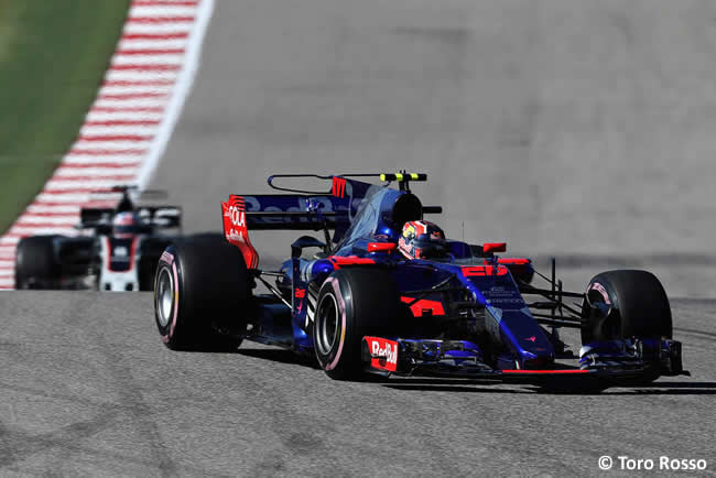 Daniil Kvyat - Toro Rosso - Carrera - GP Estados Unidos 2017