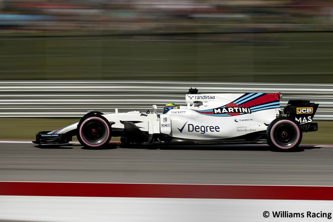 Felipe Massa - Williams - Carrera - GP Estados Unidos 2017