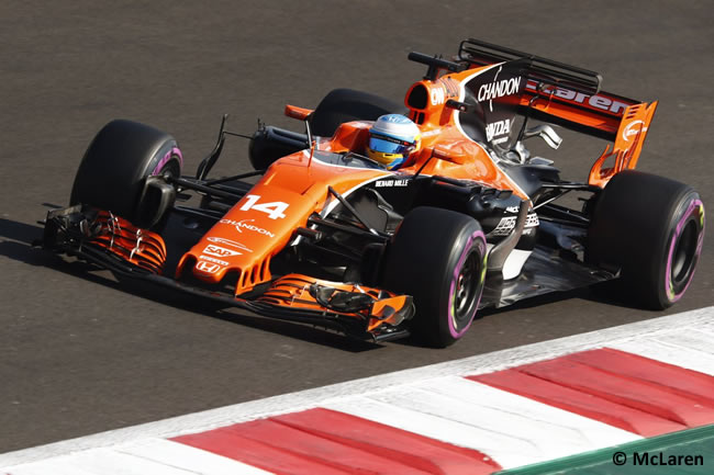 Fernando Alonso - McLaren - GP México 2017