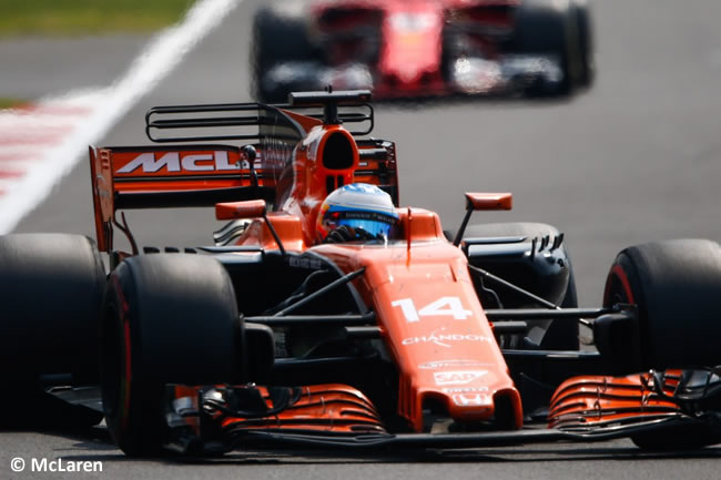 Fernando Alonso - McLaren - Carrera - GP México 2017