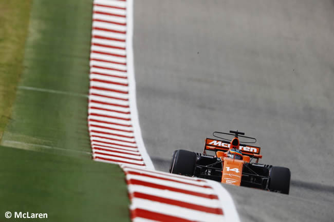 Fernando Alonso - McLaren - Entrenamientos Libres - GP Estados Unidos 2017