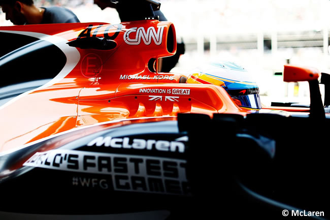 Fernando Alonso - McLaren - GP México 2017 - AHR