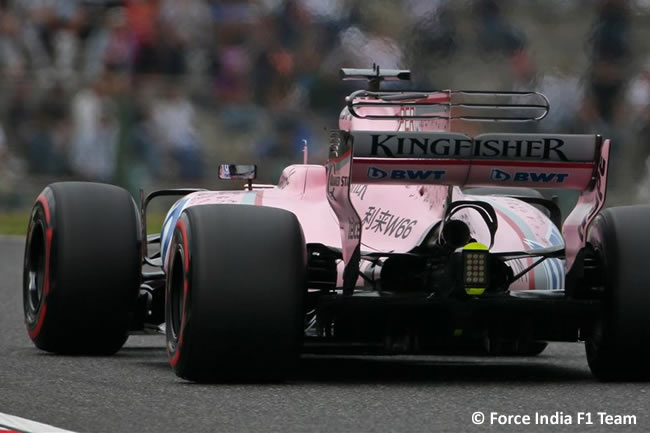 Force India - Calificación GP Japón 2017