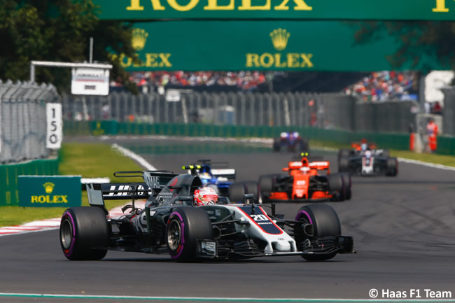 Kevin Magnussen - Haas - Carrera - GP México 2017