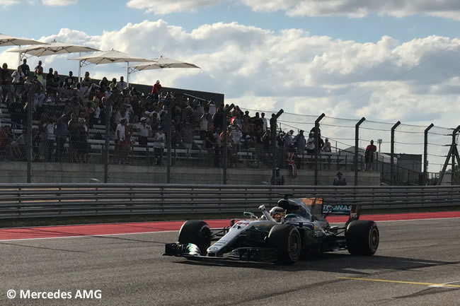 Lewis Hamilton - Mercedes AMG - Calificación- GP Estados Unidos 2017