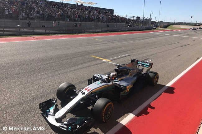 Lewis Hamilton - Mercedes - Carrera - GP Estados Unidos 2017