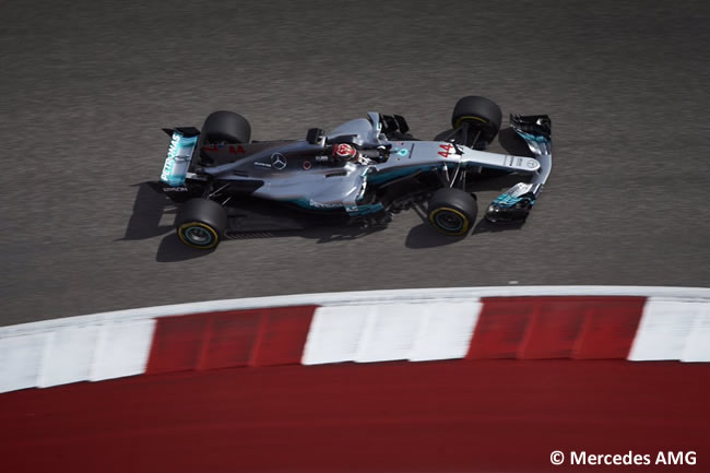 Lewis Hamilton - Mercedes - Entrenamientos Libres - GP Estados Unidos 2017