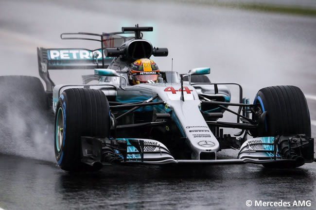 Lewis Hamilton - Mercedes AMG - Entrenamientos GP Japón 2017