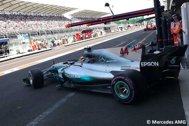 Lewis Hamilton - Mercedes - GP México 2017