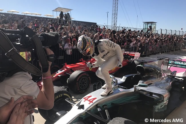 Lewis Hamilton - Mercedes AMG - Victoria - GP Estados Unidos 2017