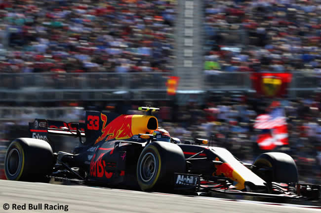 Max Verstappen - Red Bull Racing - Carrera - GP Estados Unidos 2017
