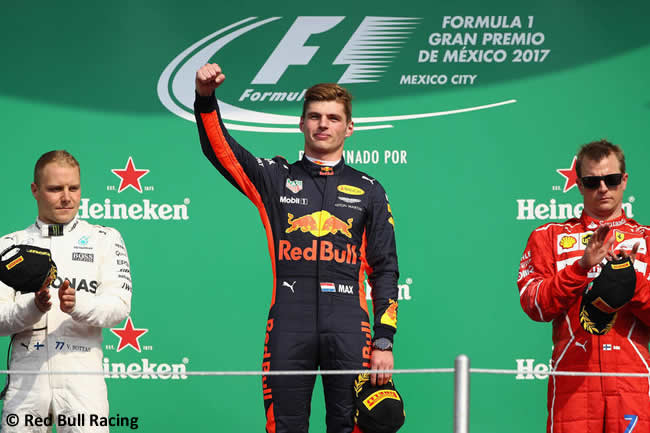 Max Verstappen - Red Bull Racing - Carrera - GP México 2017