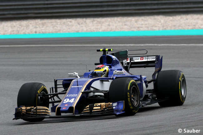 Pascal Wehrlein - Sauber - Carrera GP Malasia 2017