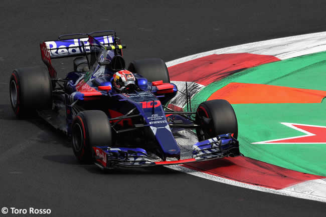 Pierre Gasly - Toro Rosso - Carrera - GP México 2017