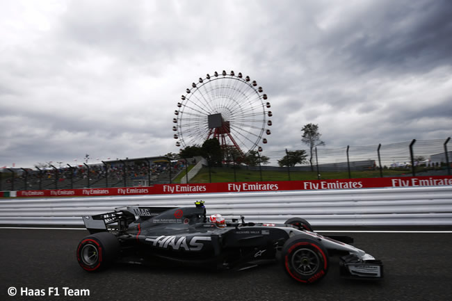 Romain Grosjean - Haas - Entrenamientos GP Japón 2017