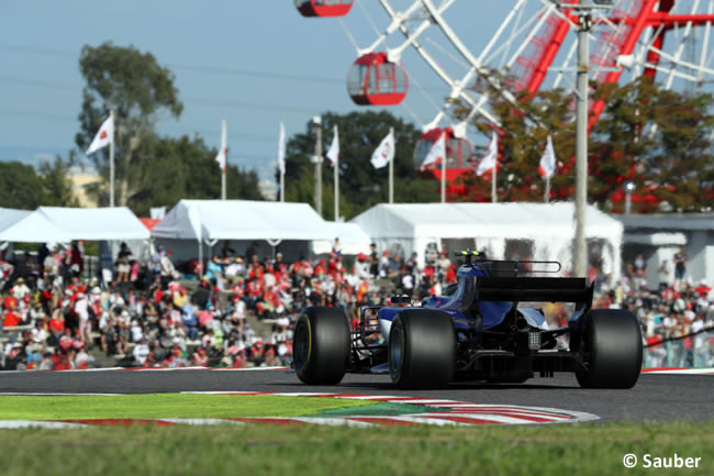 Sauber - Carrera- GP Japón 2017