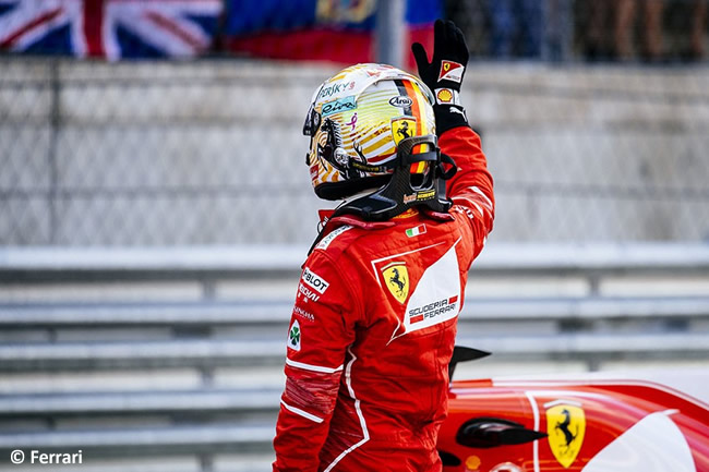 Sebastian Vettel - Scuderia Ferrari -F1 - Calificación- GP Estados Unidos 2017