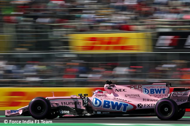 Sergio Pérez - Force India - GP México 2017 - AHR