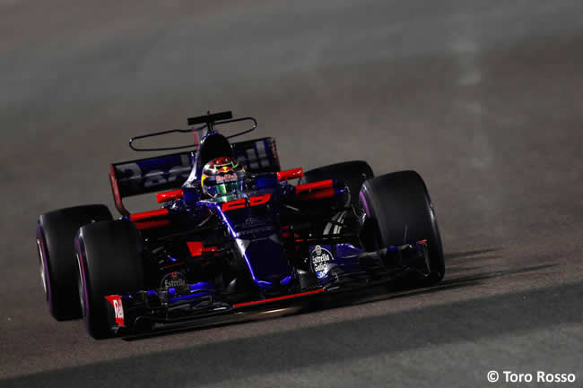 Brendon Hartley - Toro Rosso - GP Abu Dhabi 2017