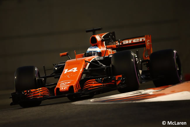 Fernando Alonso - McLaren - GP Abu Dhabi 2017