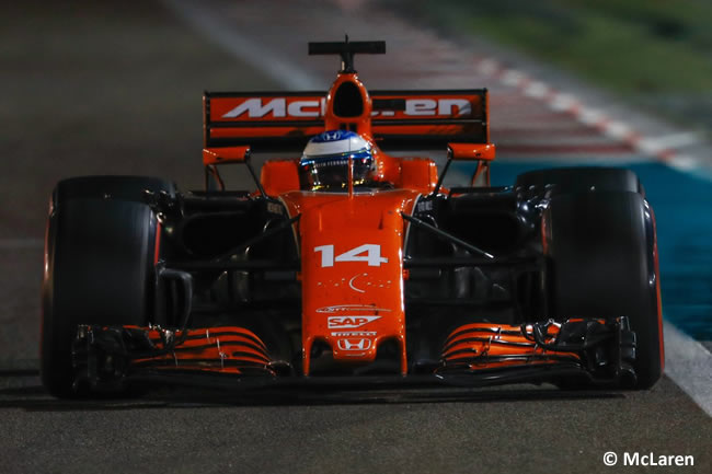 Fernando Alonso - McLaren - GP Abu Dhabi 2017