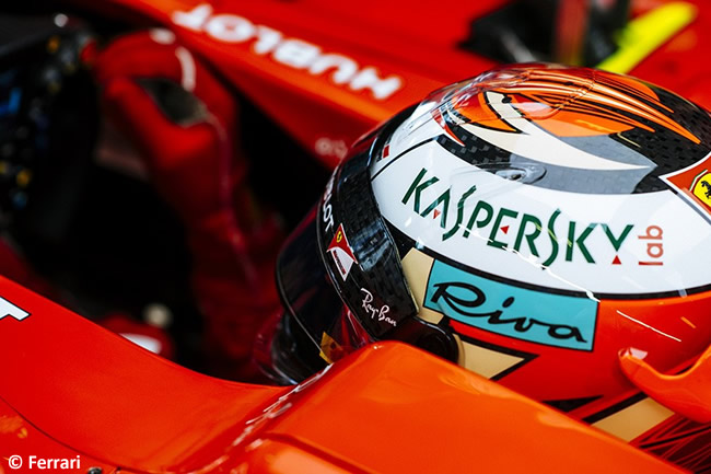 KImi Raikkonen - Scuderia Ferrari - Test Pirelli - Abu Dhabi - Día 1