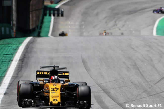 Nico Hulkenberg - Renault - Carrera - GP Brasil 2017