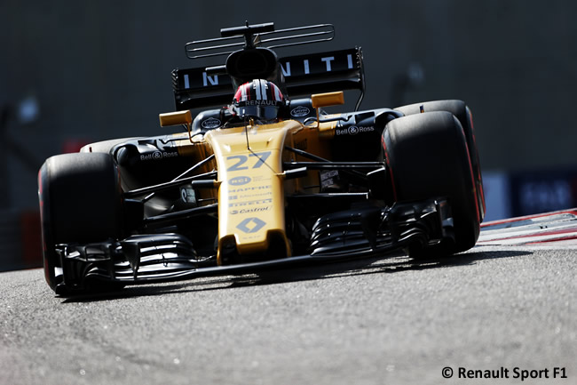 Nico Hulkenberg - Renault - Entrenamientos - GP Abu Dhabi 2017