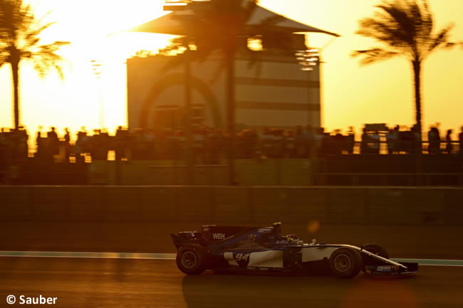 Pascal Wehrlein - Sauber - GP Abu Dhabi 2017